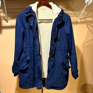Vintage gap anorack lined jacket